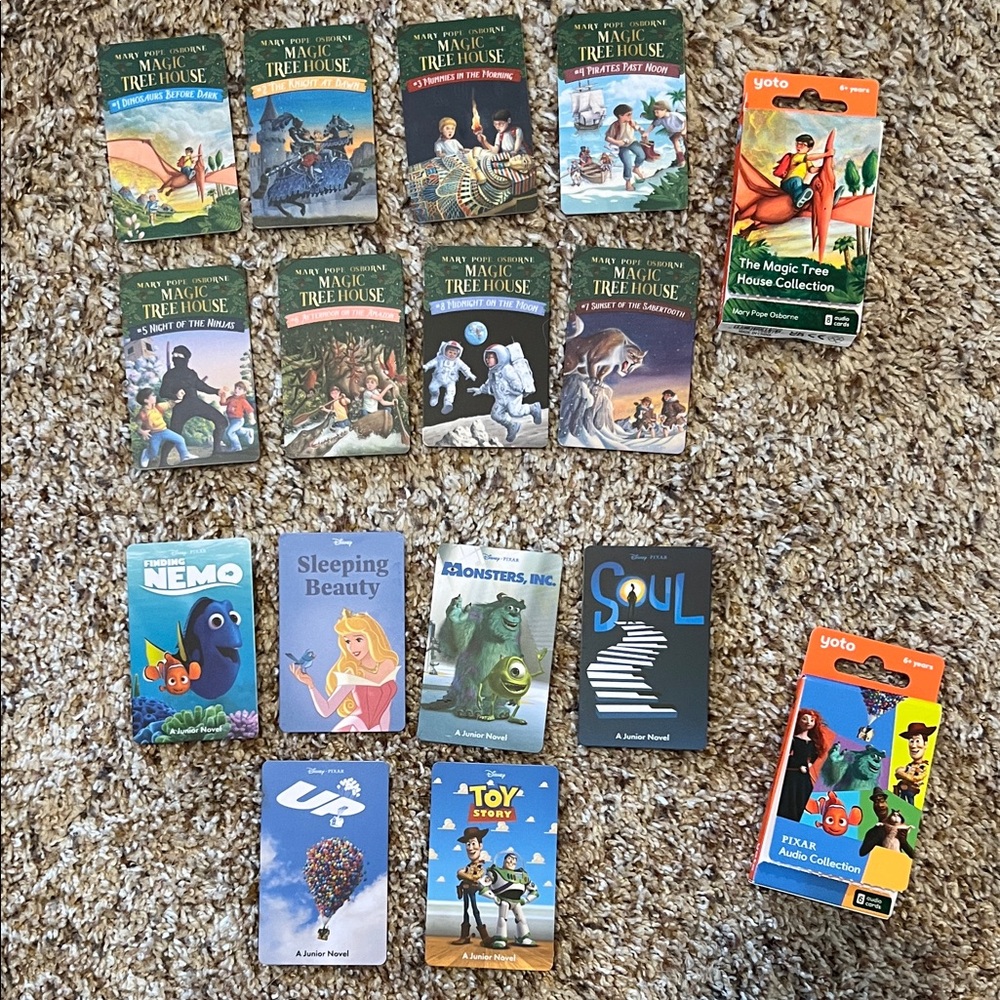 Yoto Magic Tree House and Disney Book Collection